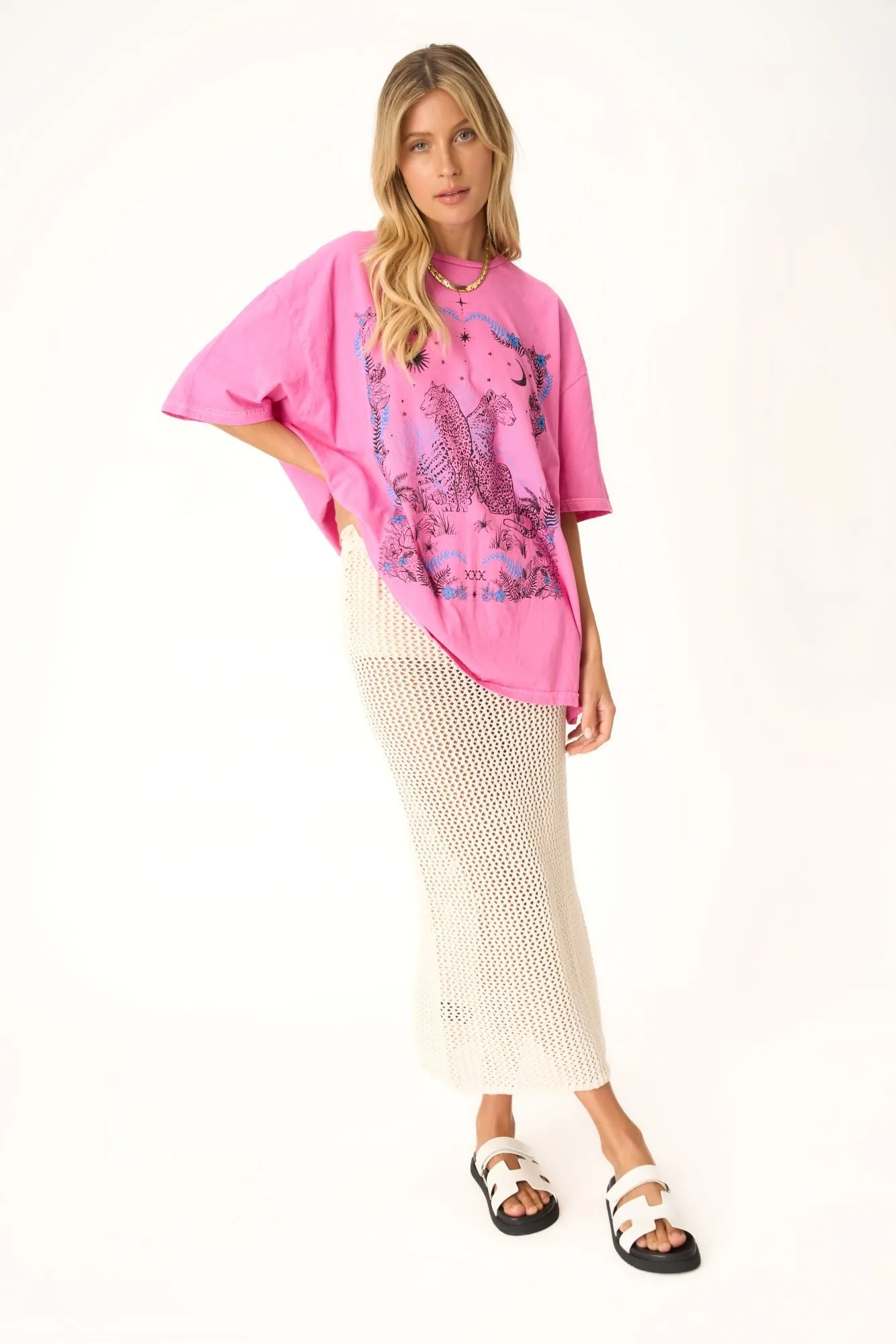 Seeing Double Oversized Tee