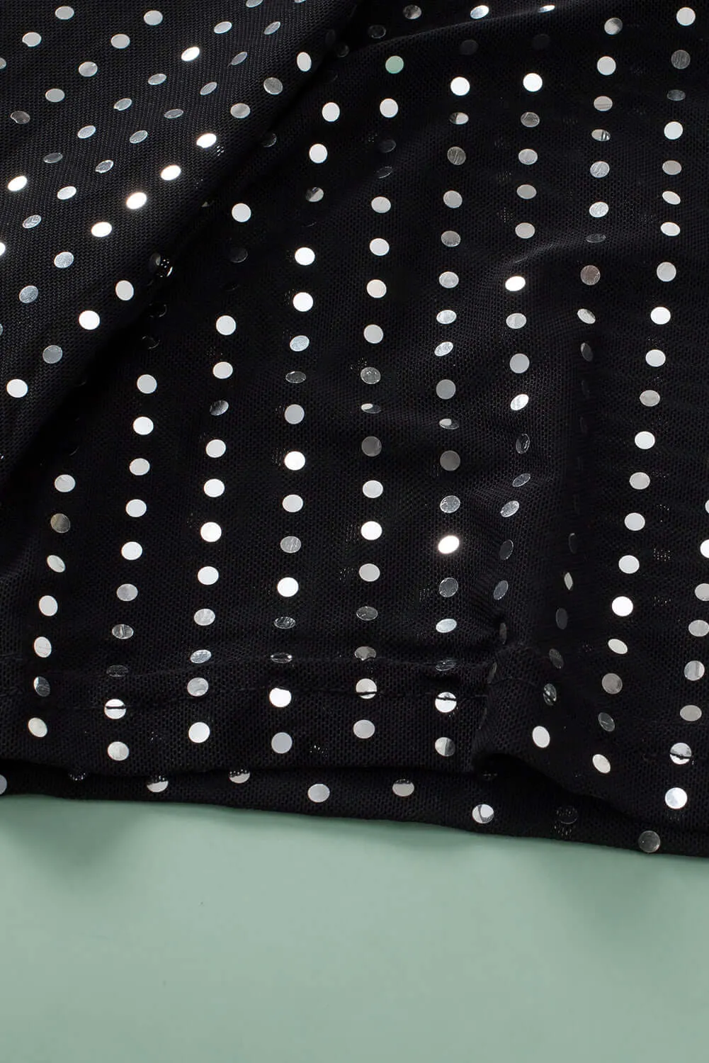 SEQUIN SMILE Top