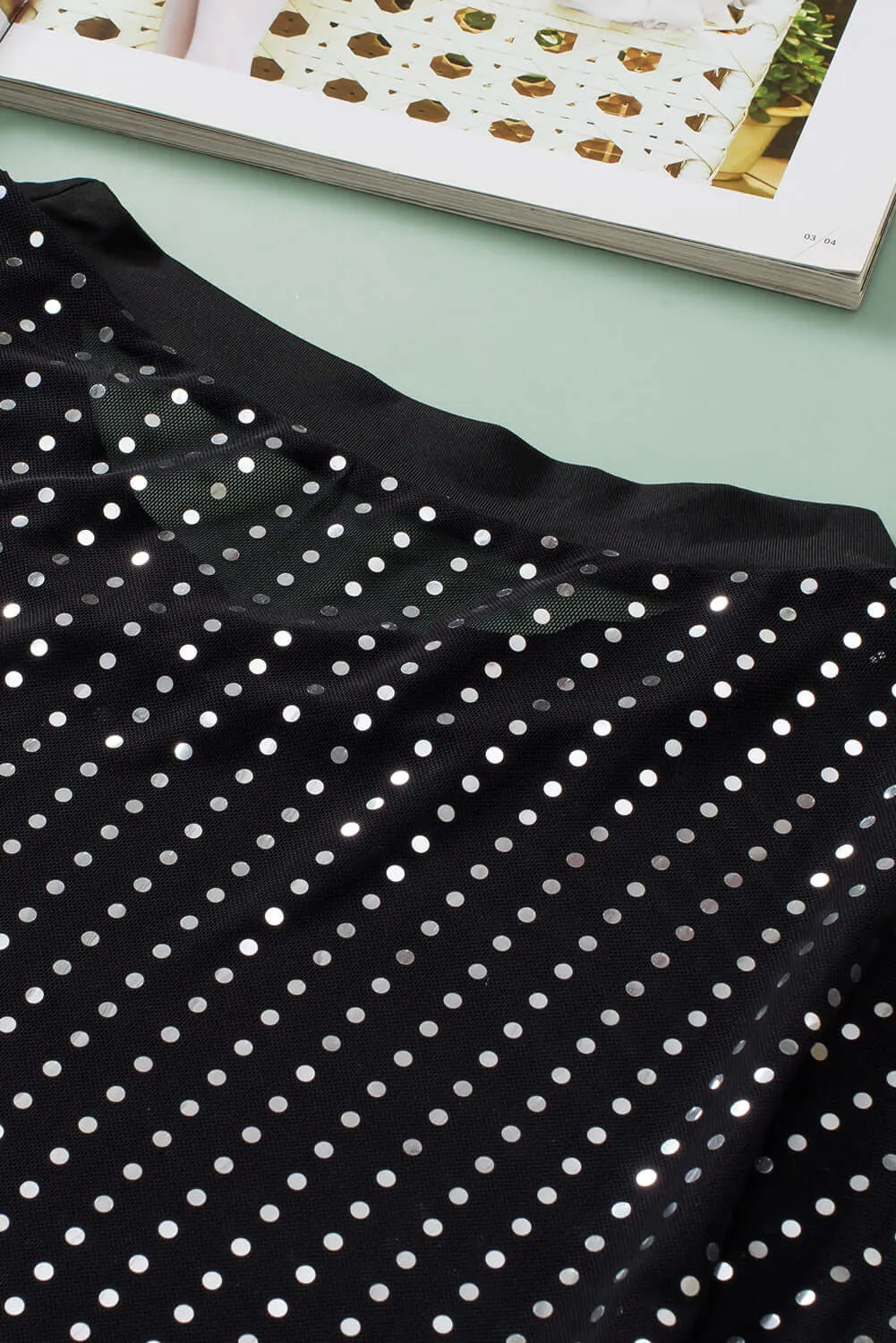SEQUIN SMILE Top