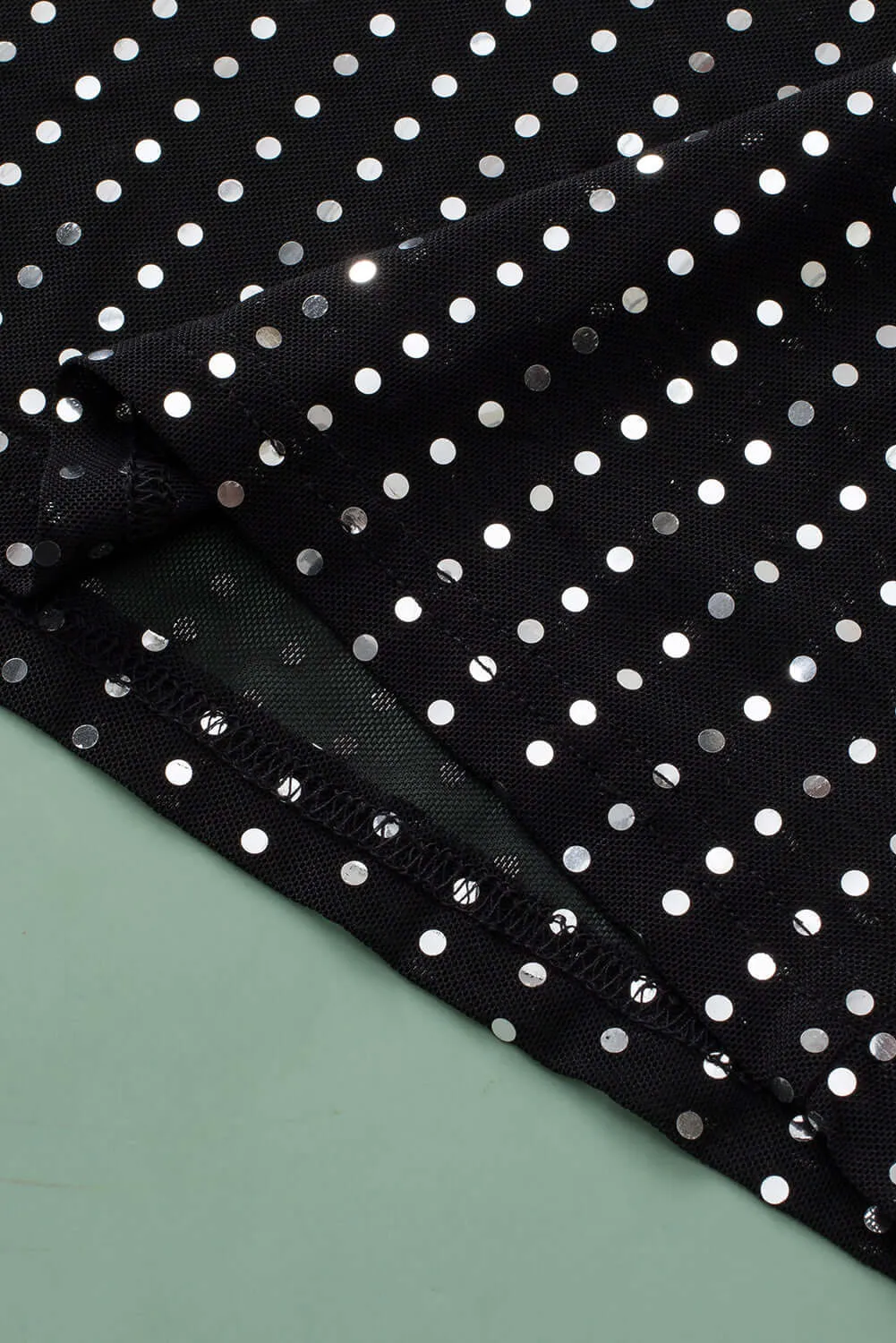 SEQUIN SMILE Top