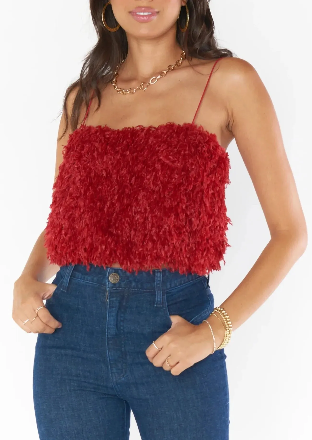 She Cute Top | Red