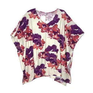 Shelby - Beige Red Purple Floral