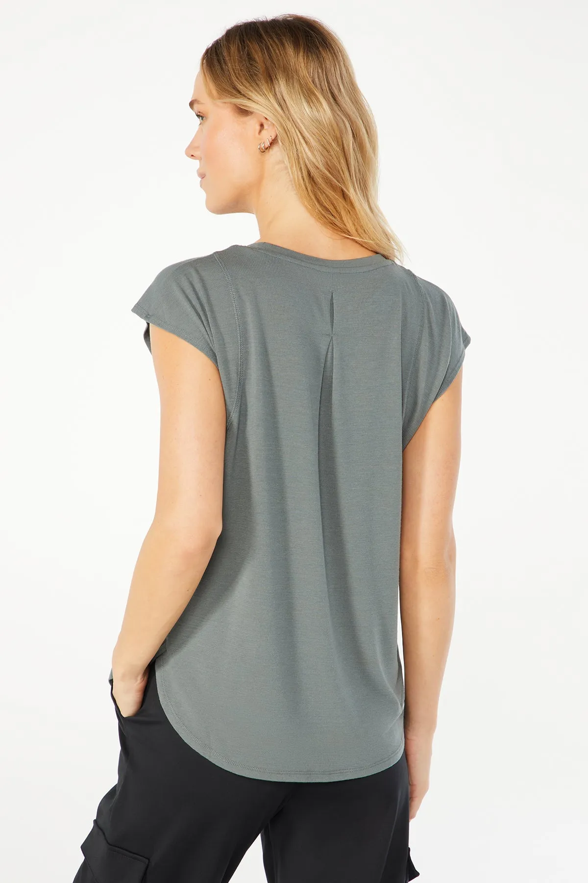 Shelly Top (Balsam Green)
