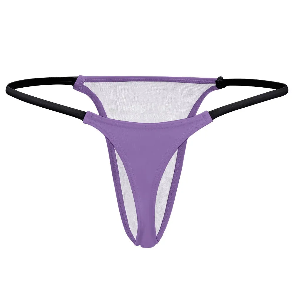 Sip Happens Thin Thong
