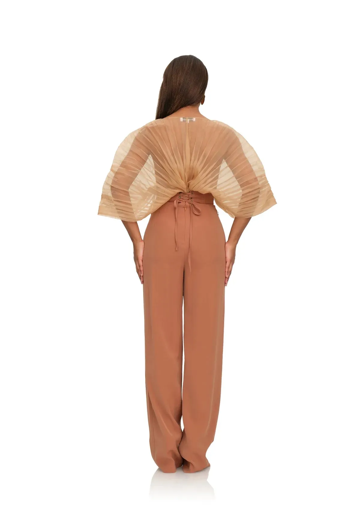 Sita Corset High-Rise Pants | Dust