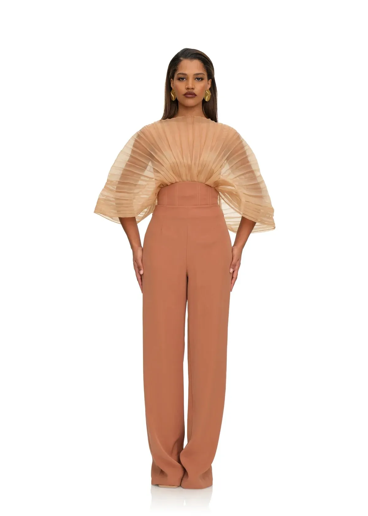Sita Corset High-Rise Pants | Dust
