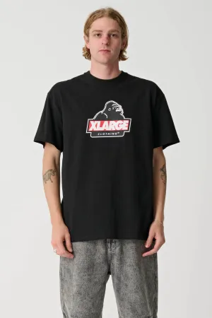 SLANTED TEE - BLACK