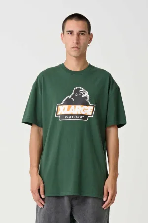 SLANTED TEE - FOREST