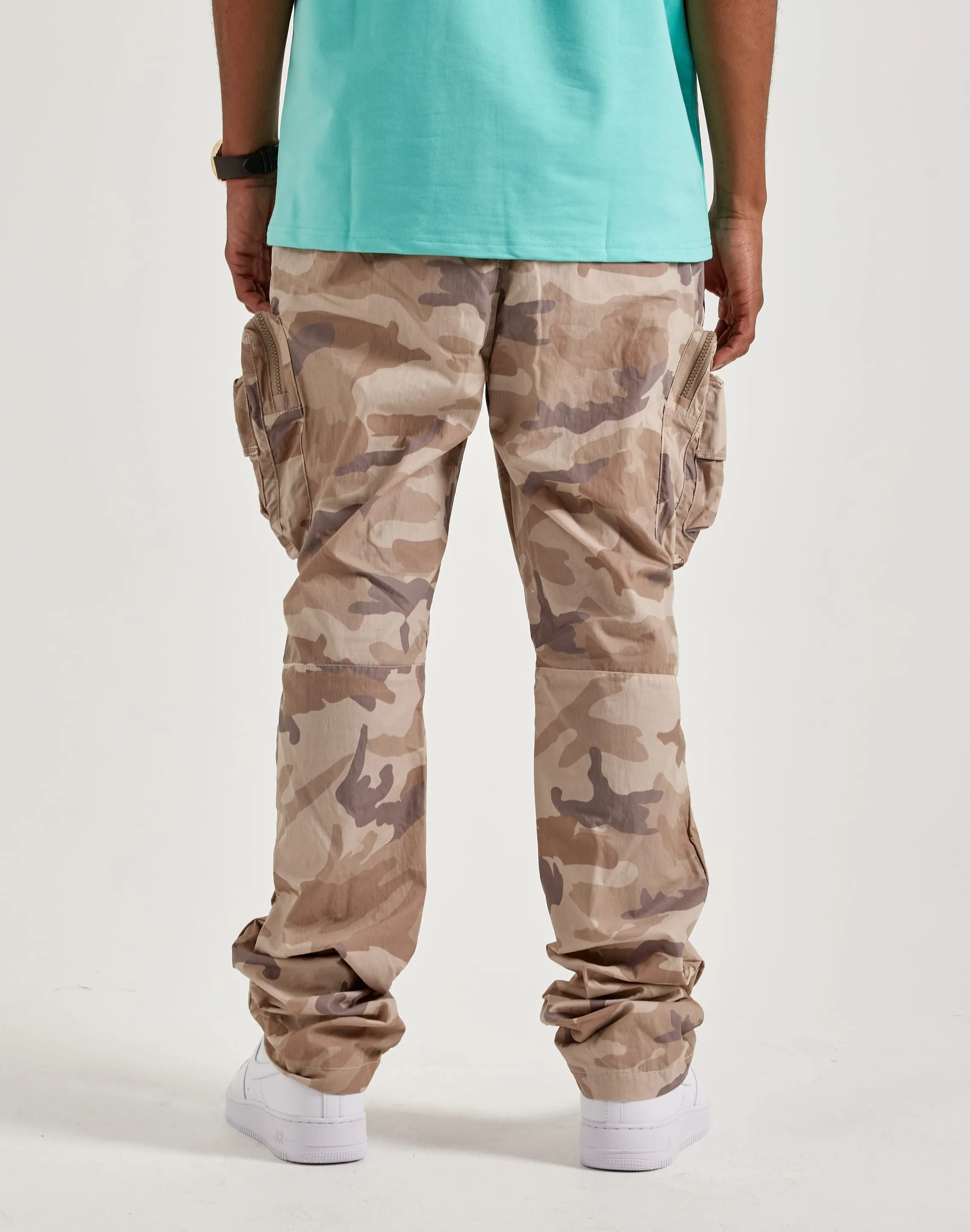 Smoke Rise Utility Stacked Cargo Pants