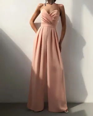 Sofia | Fluid Jumpsuit met Elegante Plissé