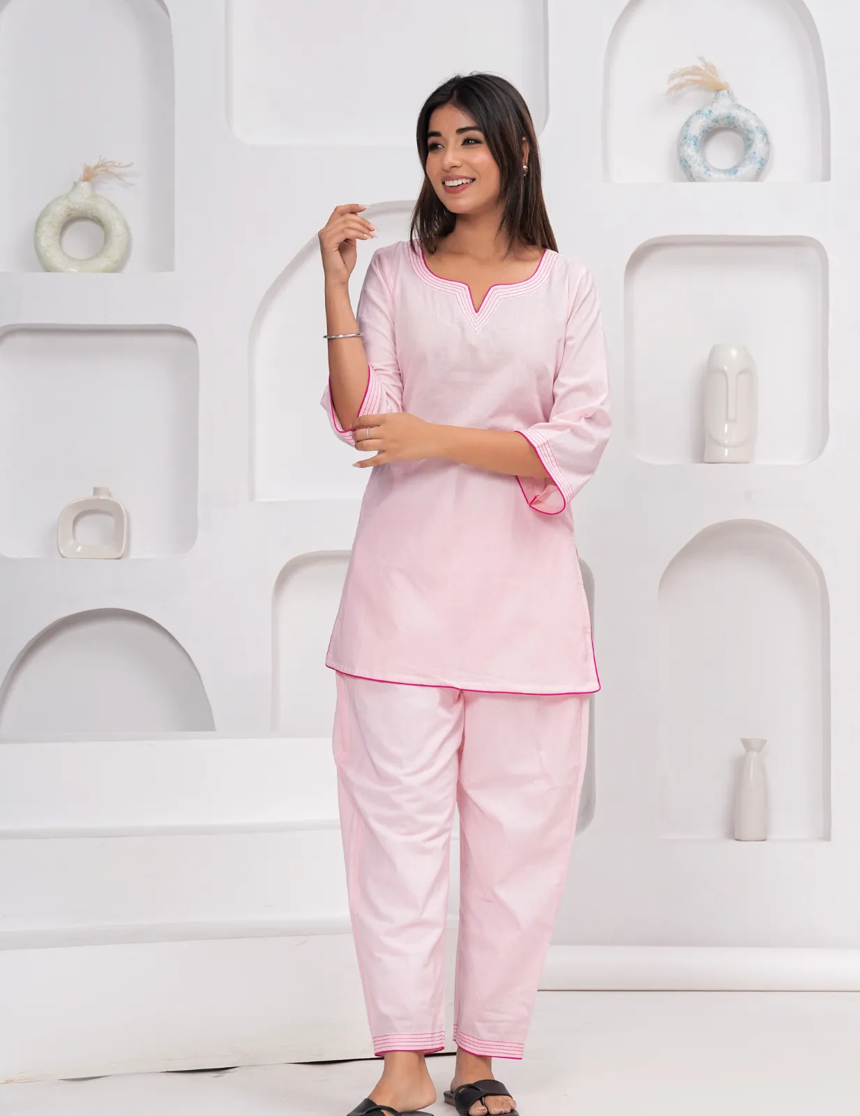 Soft Pink Comfort Cotton Set