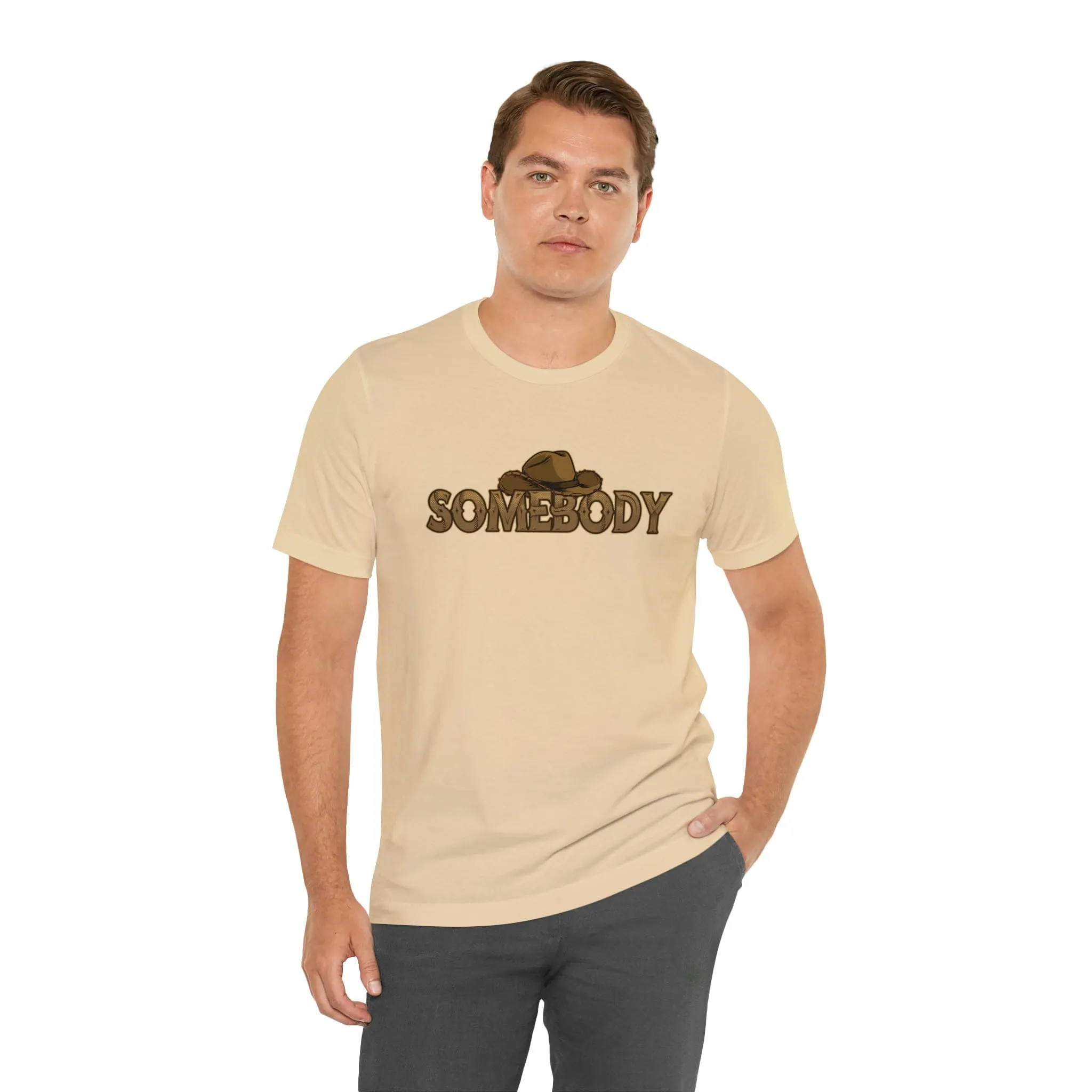 Somebody Soft Cream Deluxe Tee