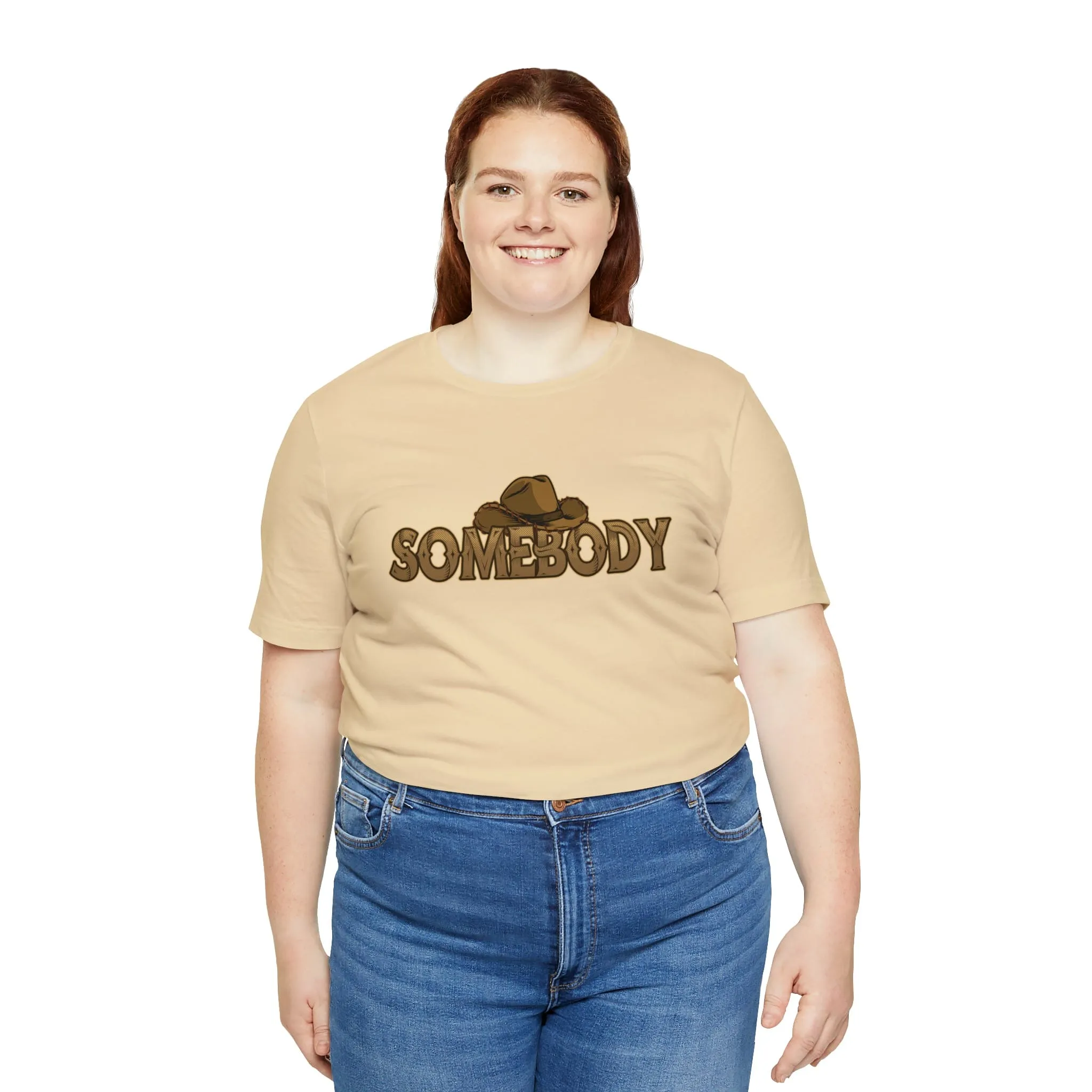 Somebody Soft Cream Deluxe Tee