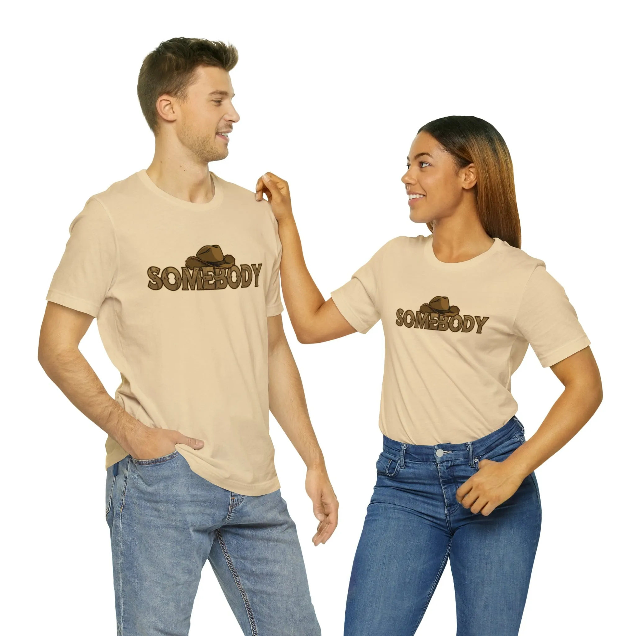 Somebody Soft Cream Deluxe Tee