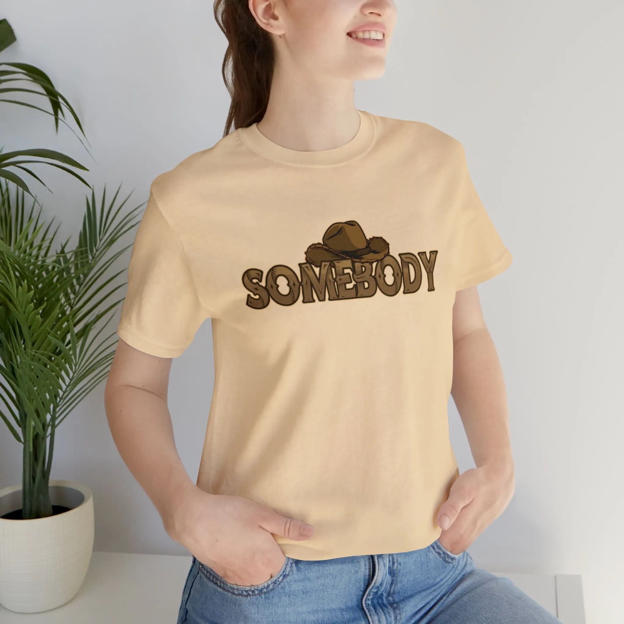 Somebody Soft Cream Deluxe Tee