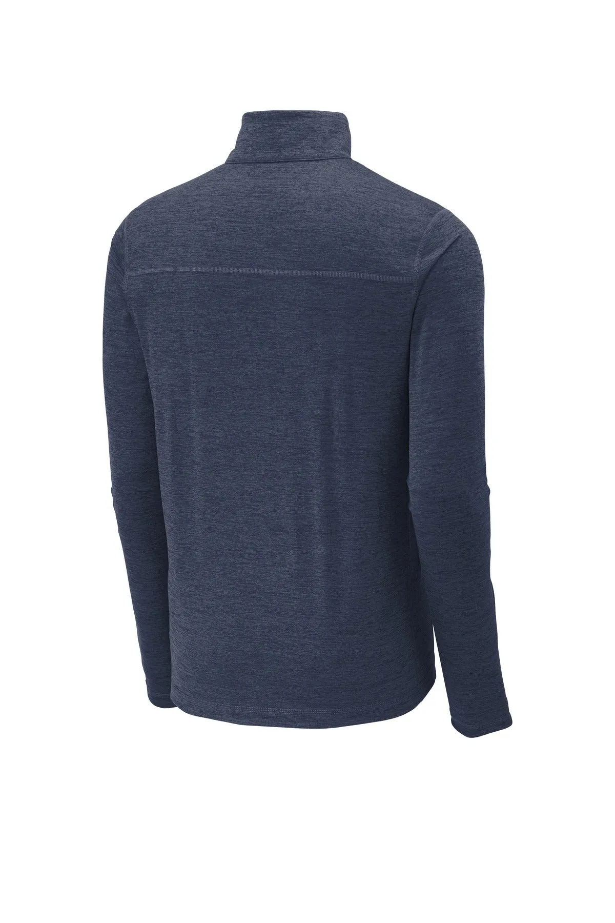 Sport-Tek  Exchange 1.5 Long Sleeve 1/2-Zip. ST711 Dark Denim Heather
