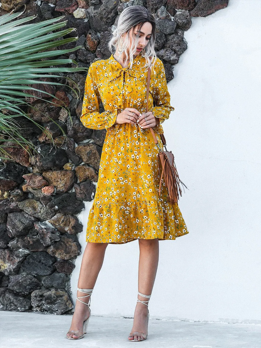 Springtime Bliss Midi Dress