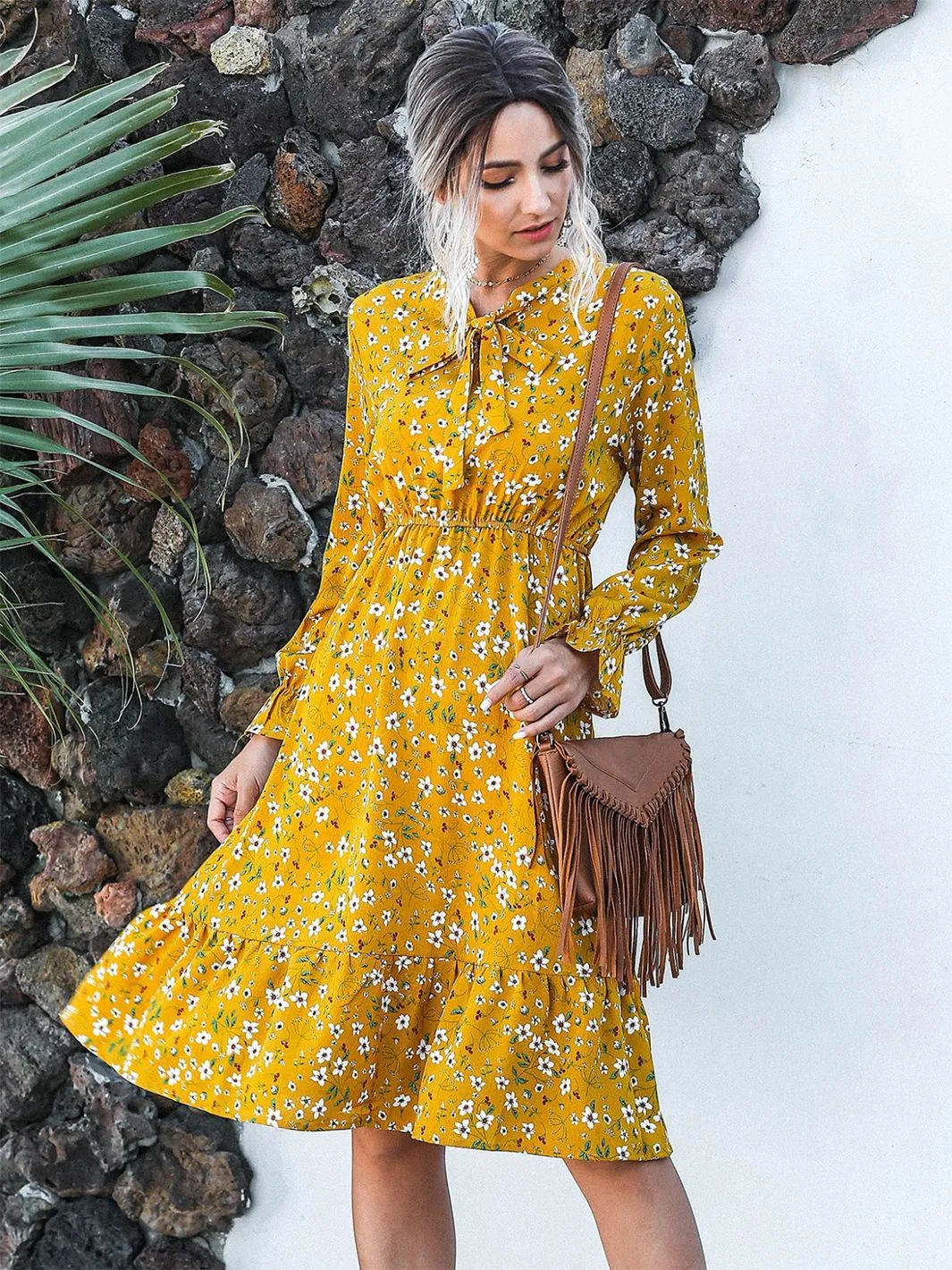 Springtime Bliss Midi Dress