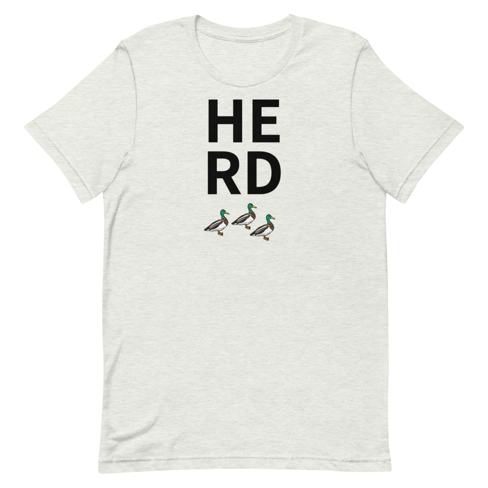 Stacked Herd with Ducks T-Shirts - Light