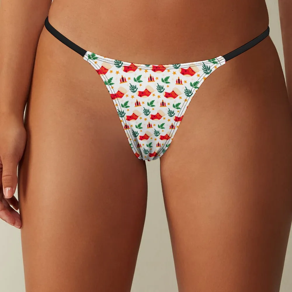 Stocking Delight Thin Thong