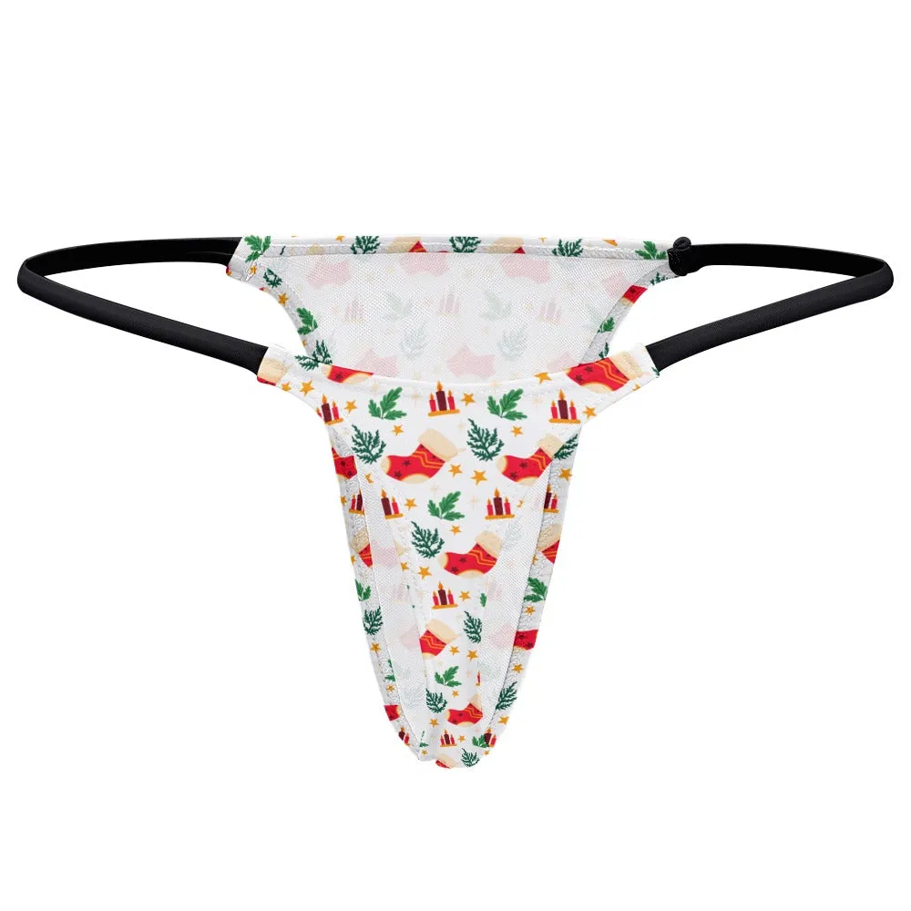 Stocking Delight Thin Thong