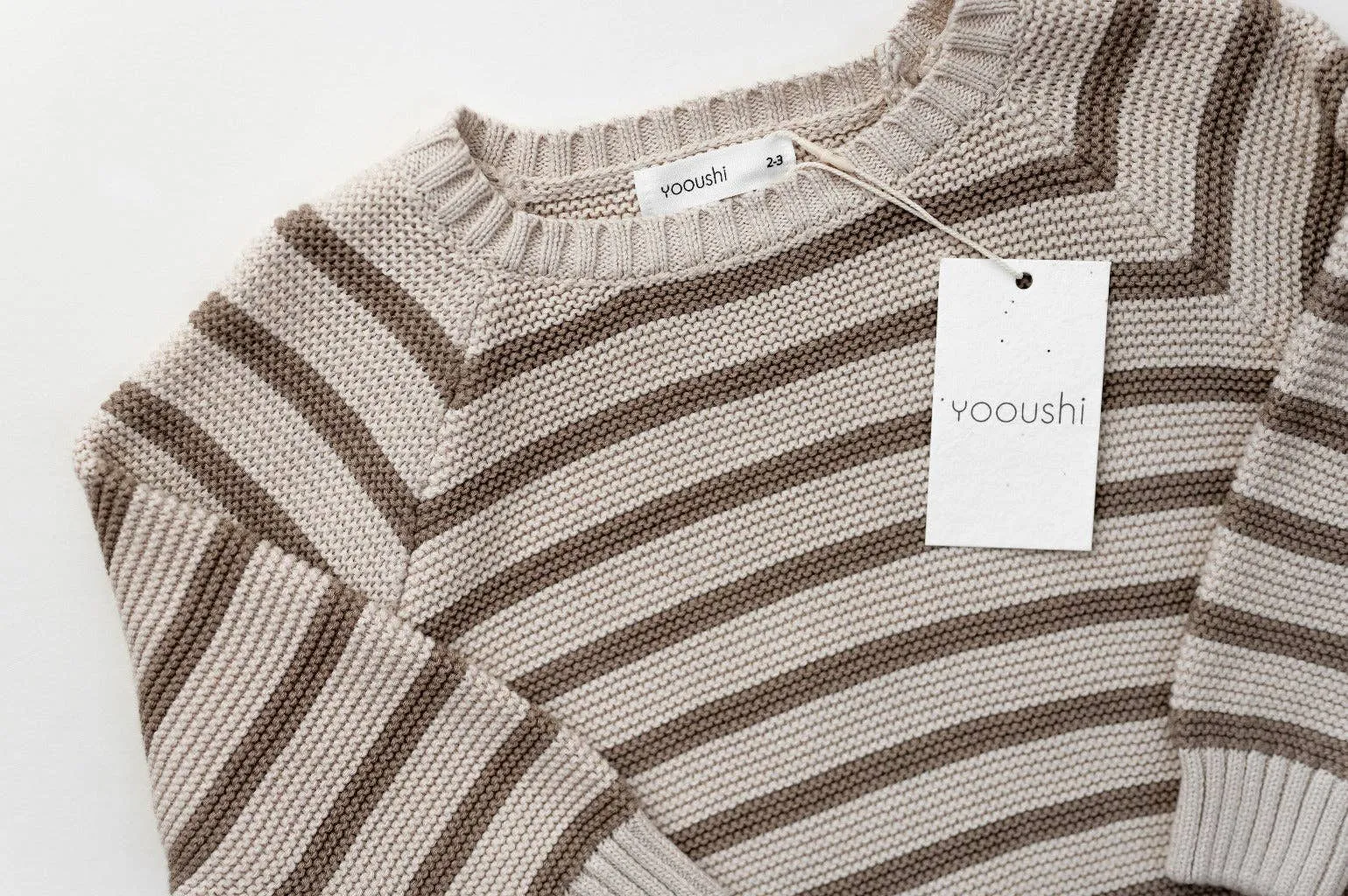 Striped Knit Sweater