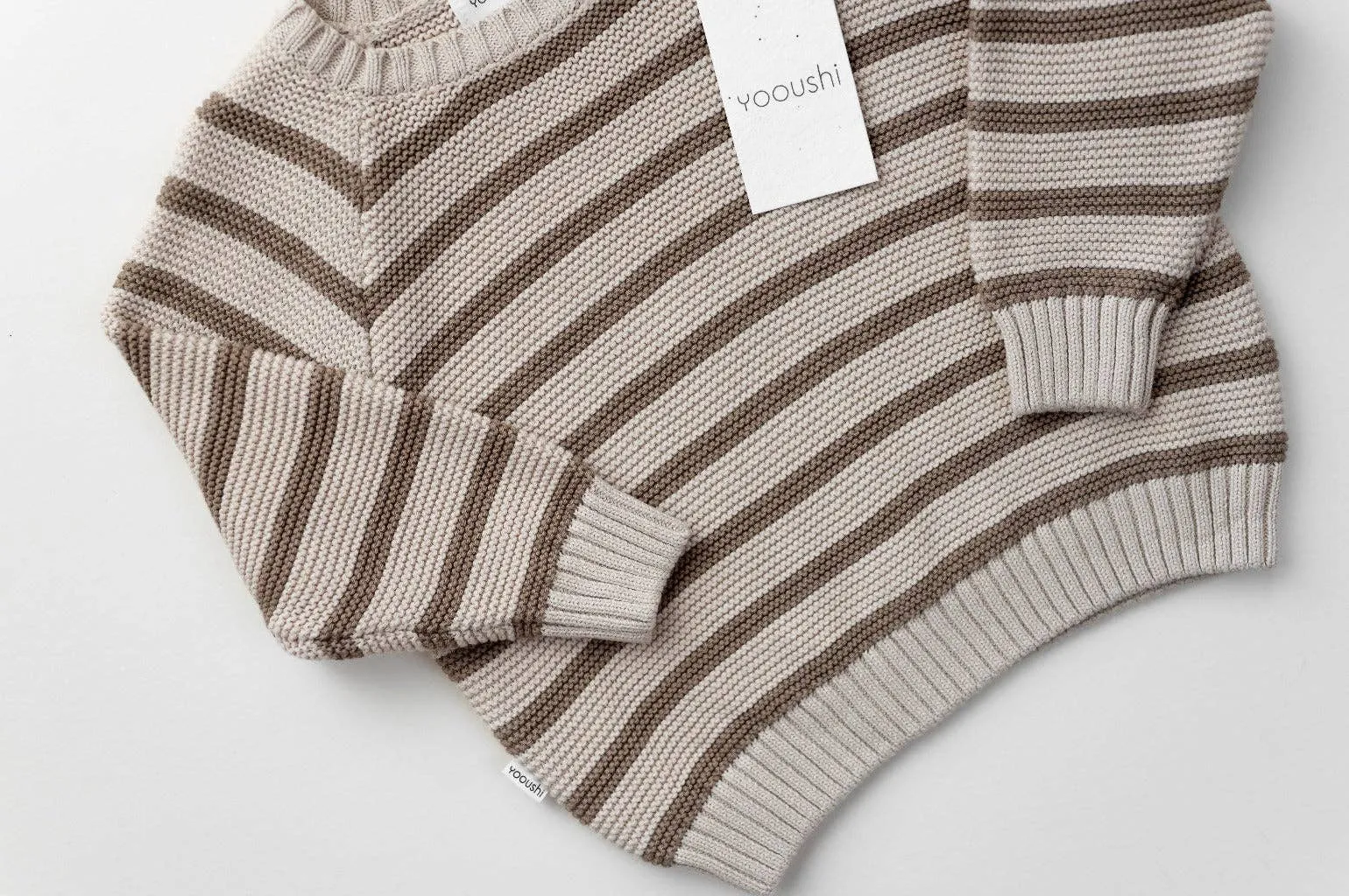 Striped Knit Sweater