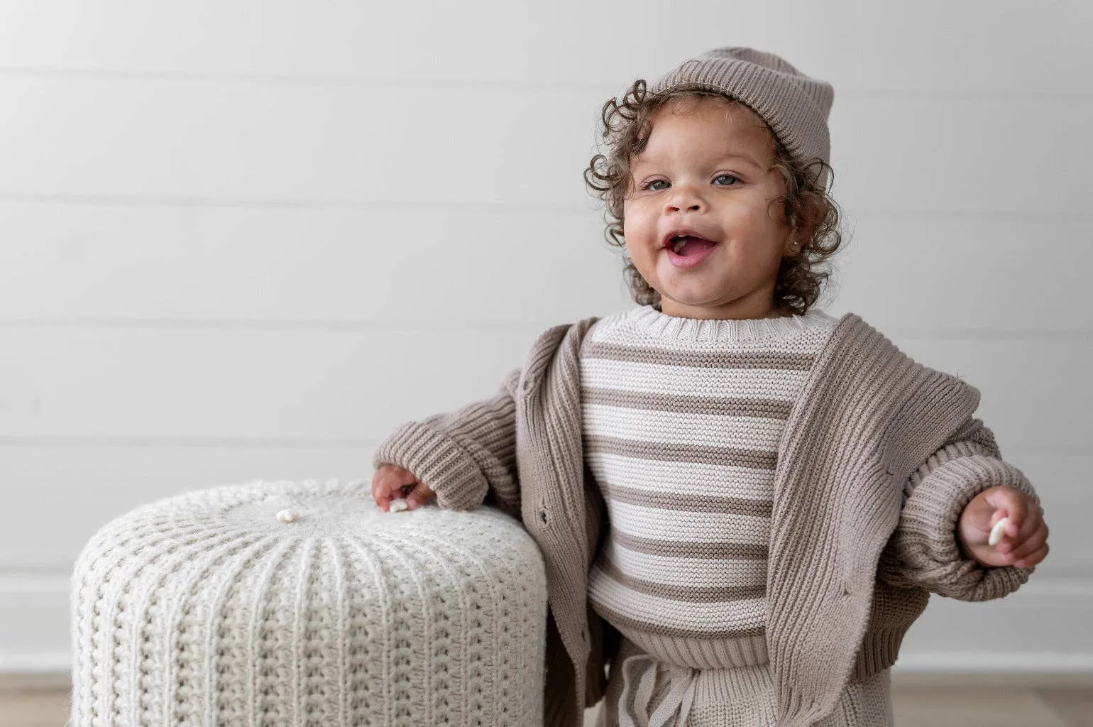 Striped Knit Sweater