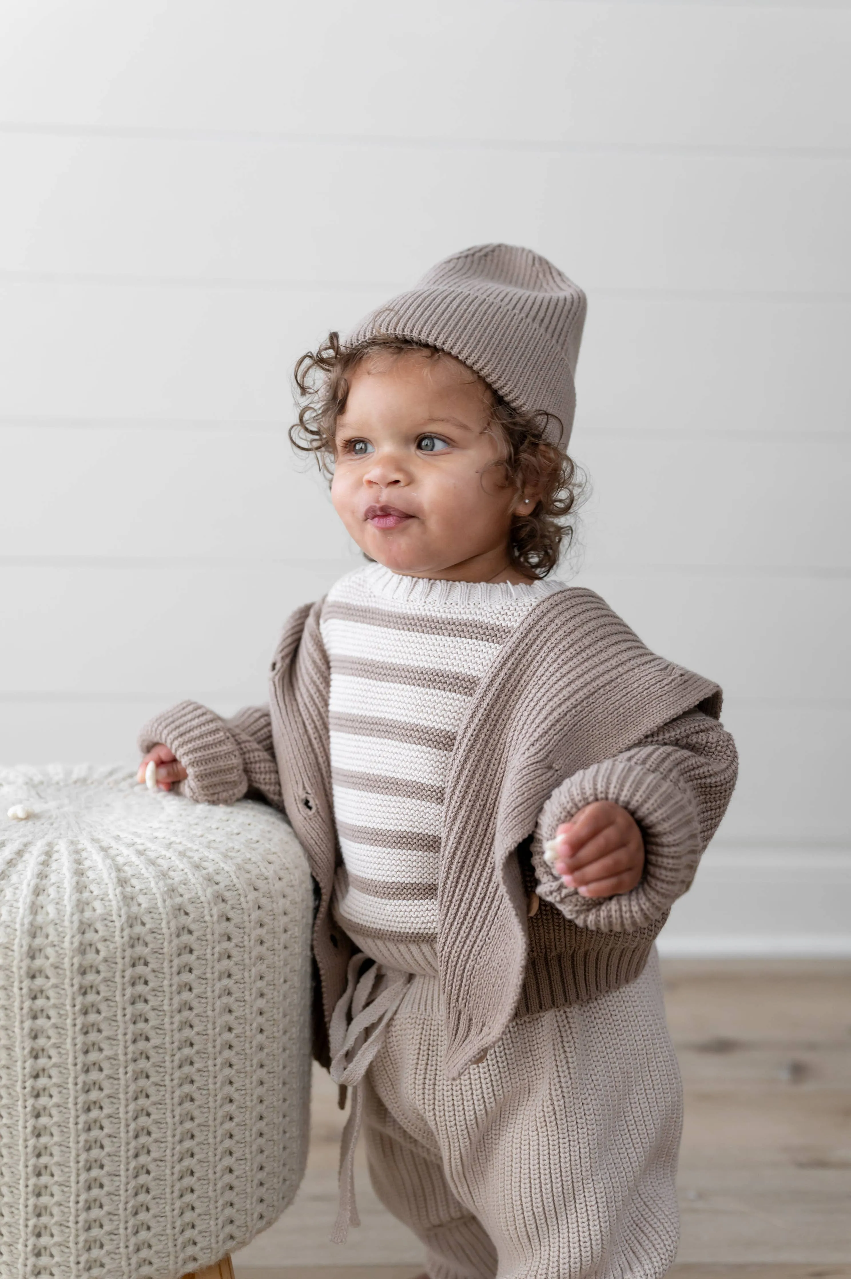 Striped Knit Sweater