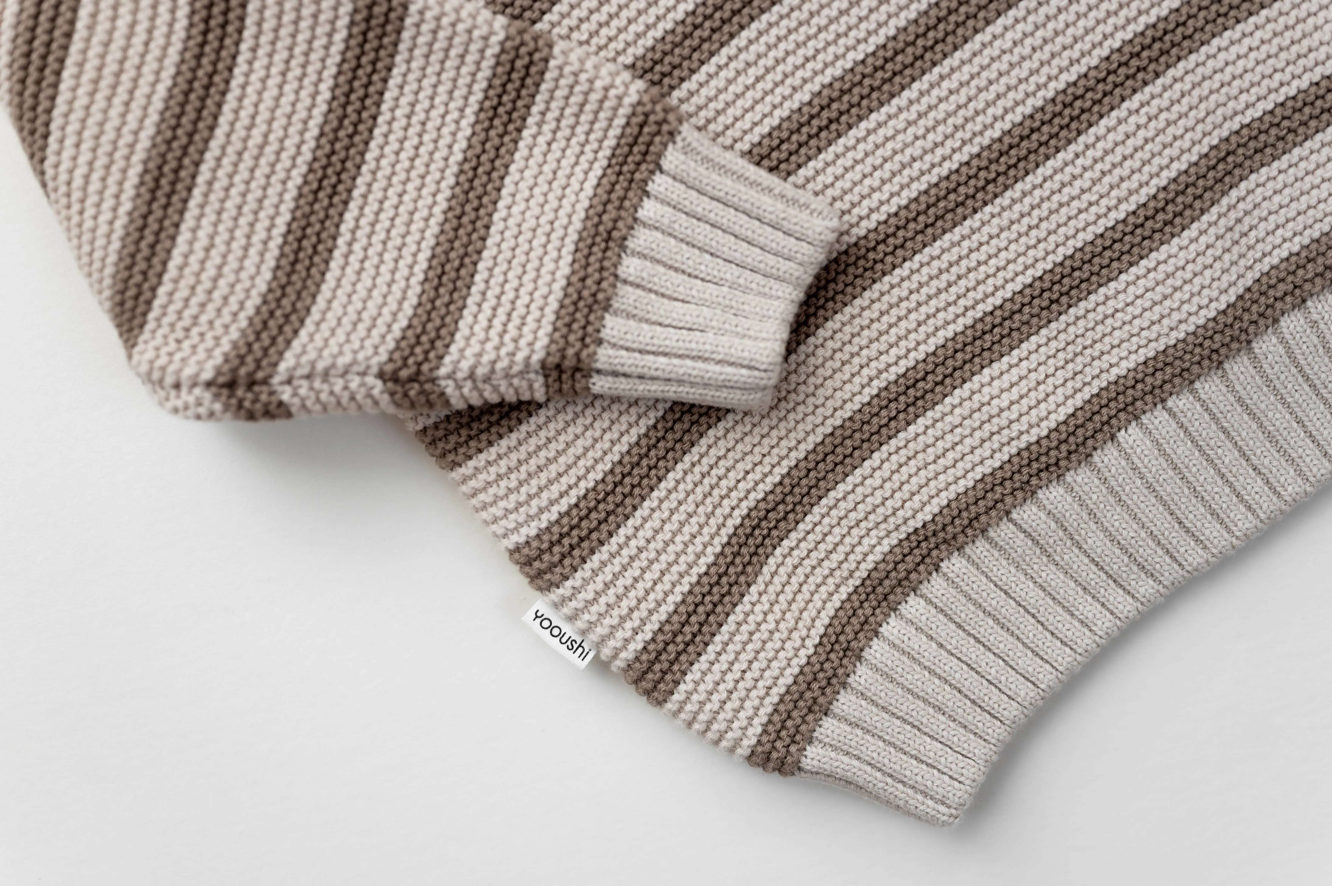 Striped Knit Sweater