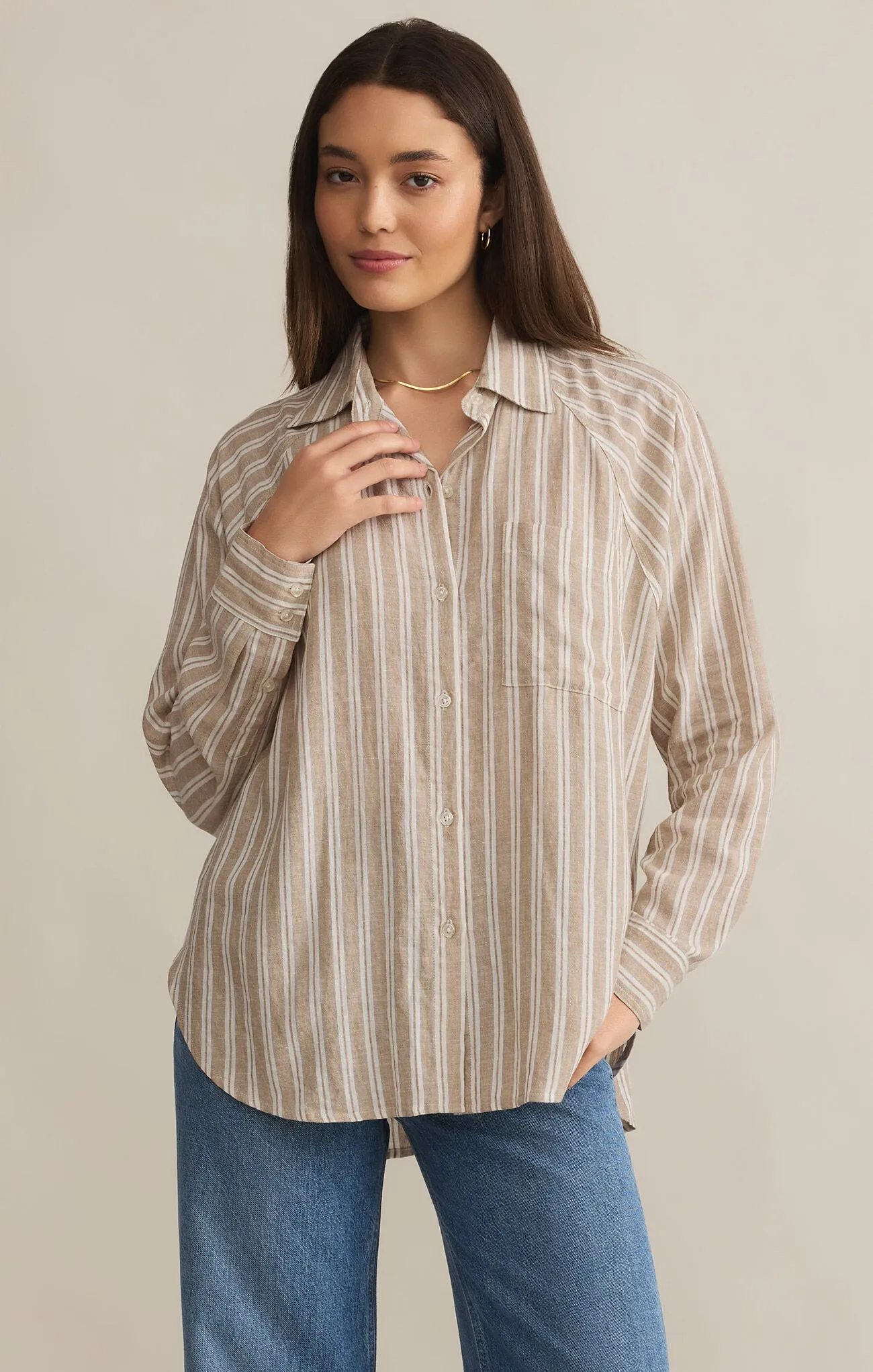 Striped Linen Shirt