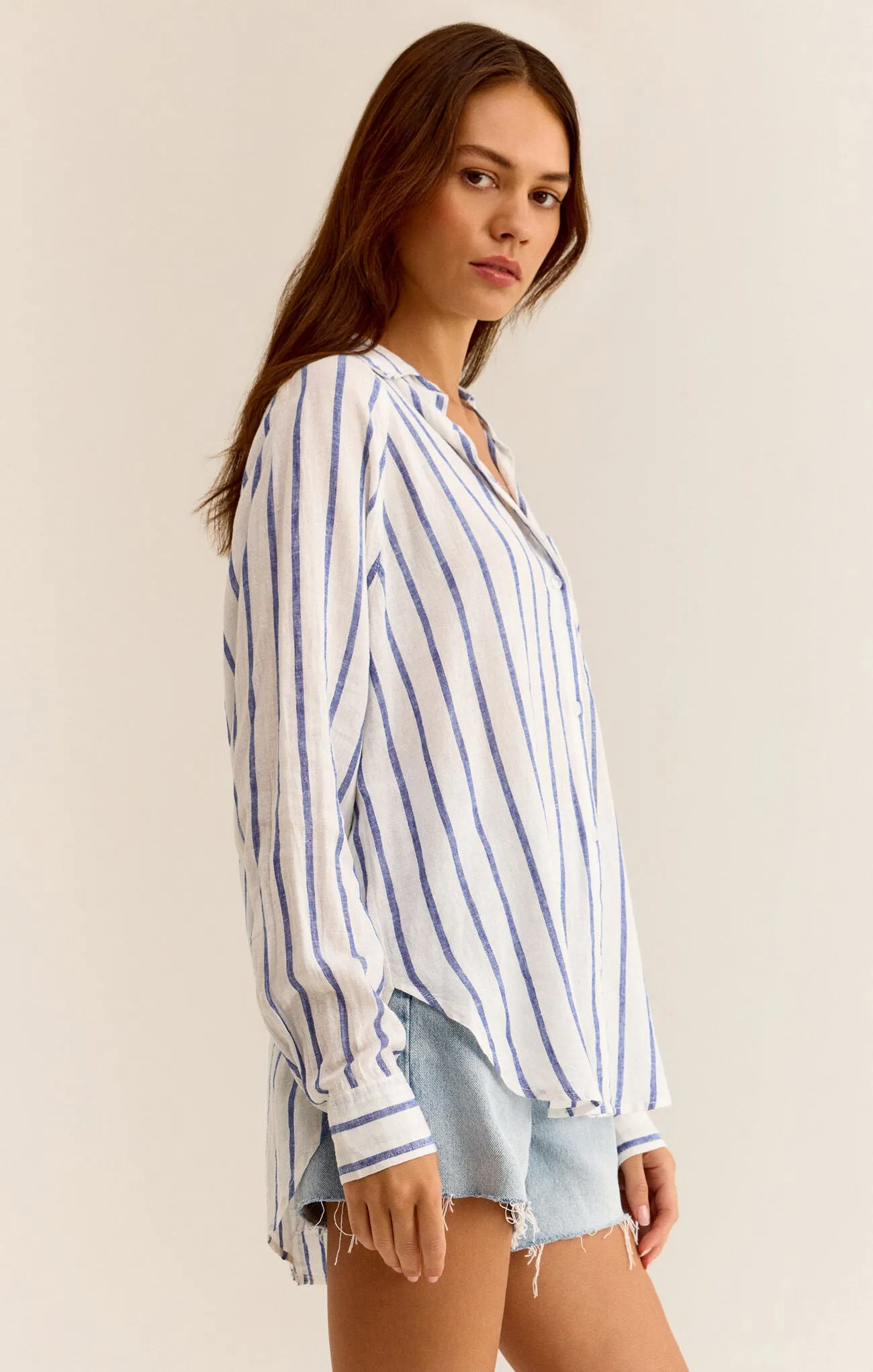 Striped Linen Shirt
