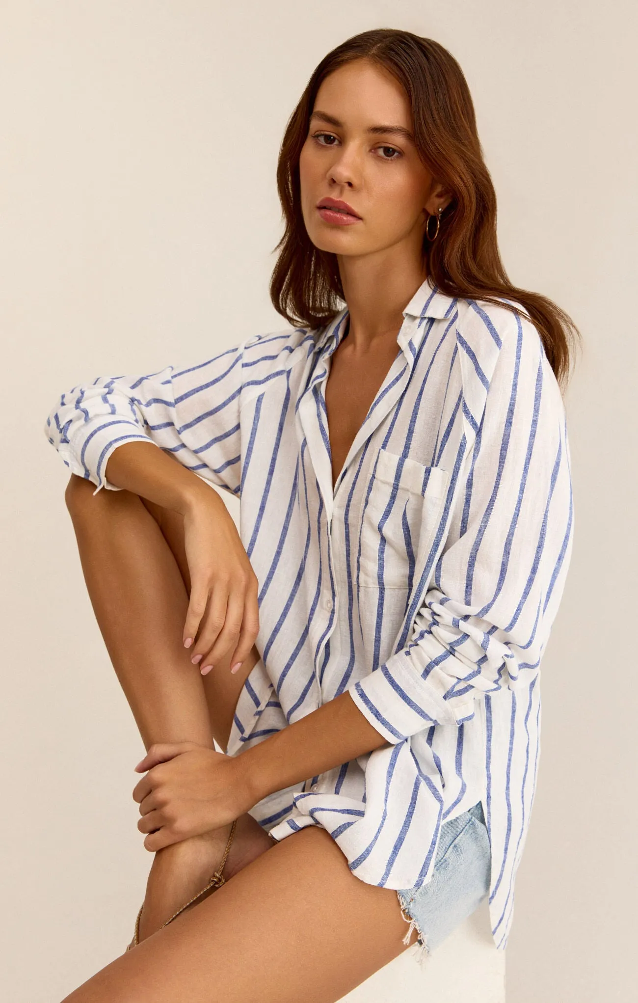 Striped Linen Shirt