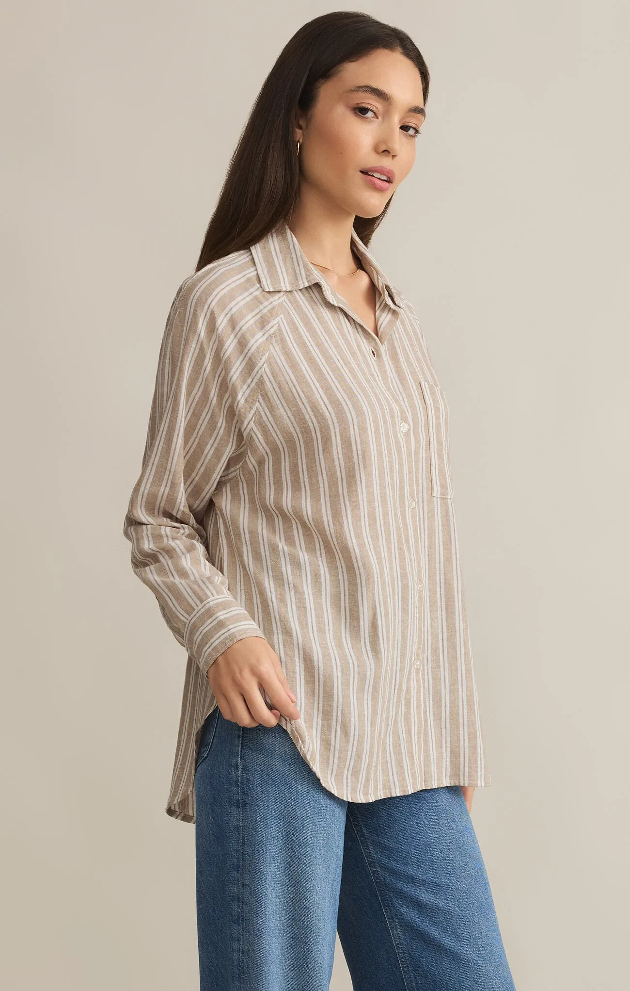 Striped Linen Shirt
