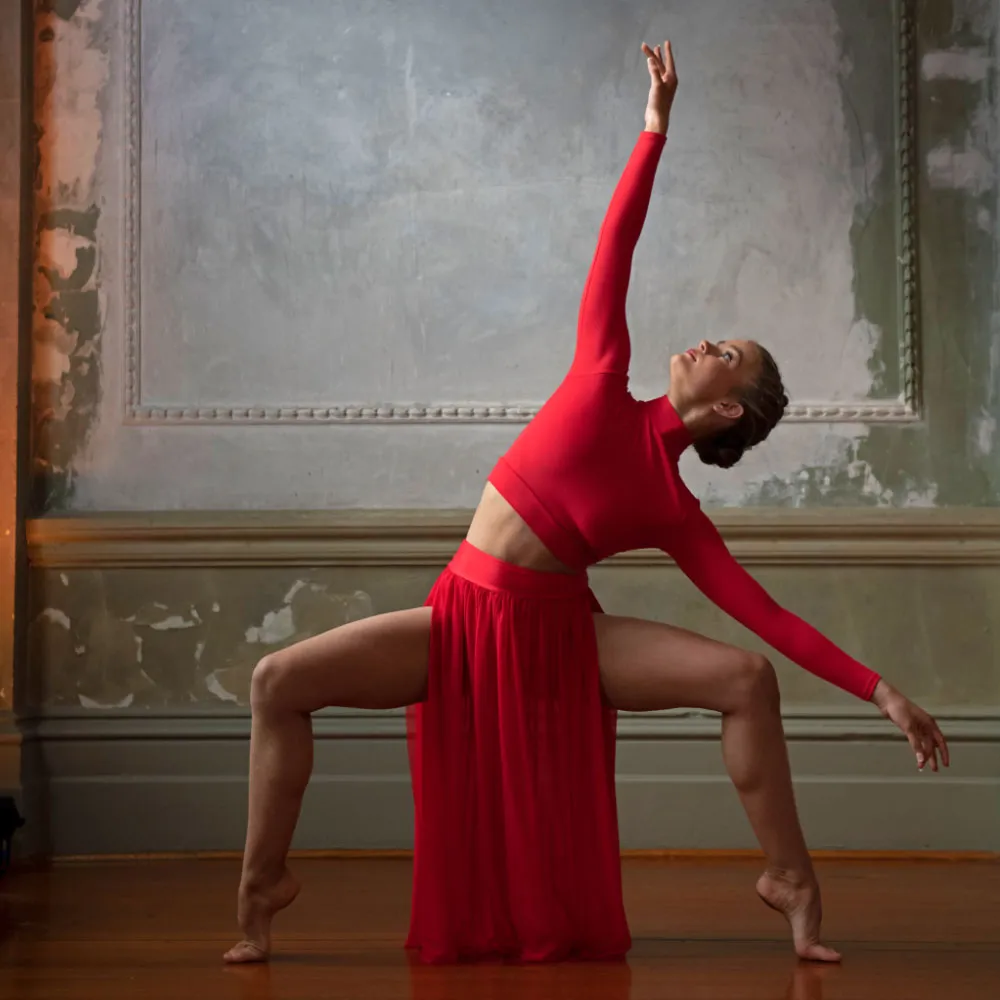 Studio 7 Performance Long Sleeve Crop Cpct02 /Apct02