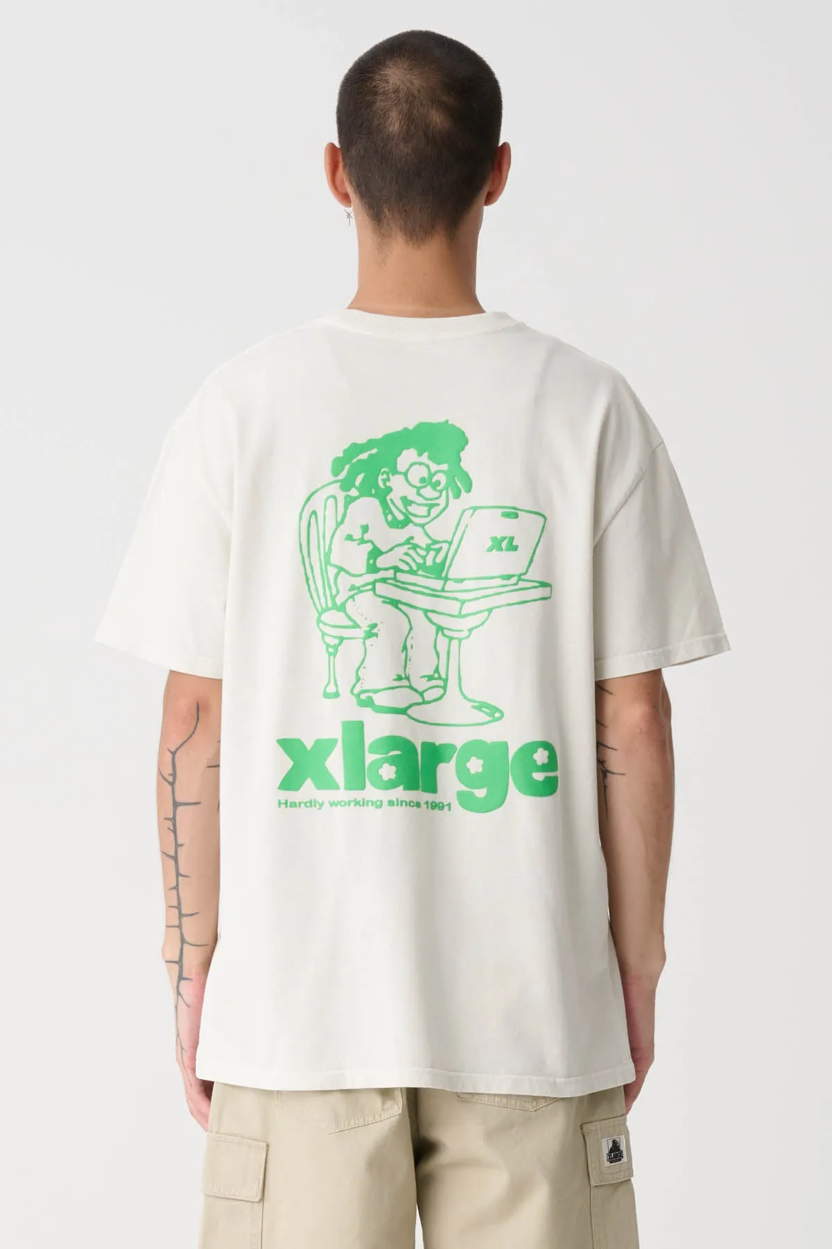 STUDY TEE - CHALK