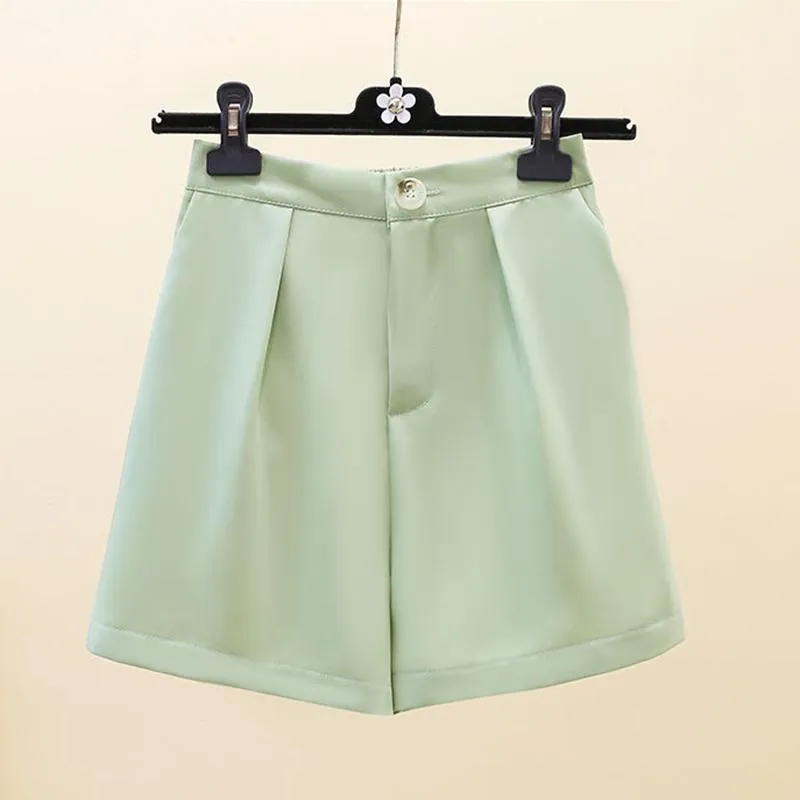 Summer Suit Two-piece Shorts   Short-sleeved Jacket Suit Female Thin Section Temperament Casual Professional Suit Two-piece Female
