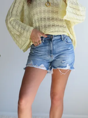 Sunset Daze Denim Shorts