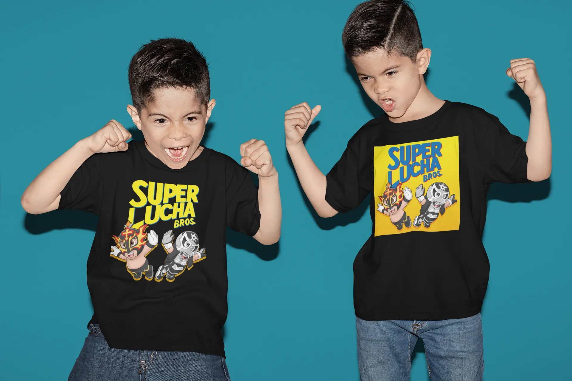 Super Lucha Brothers YOUTH t-shirt