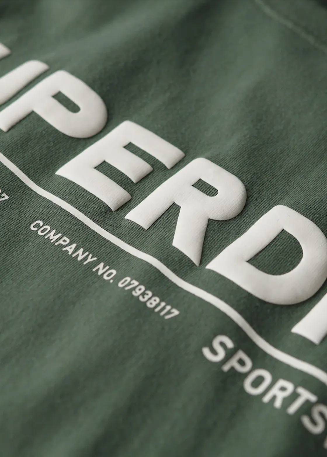 SUPERDRY Utility Sport Logo Loose Tee - Laurel Khaki