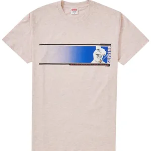 Supreme We're Back Tee- Heather Light Pink