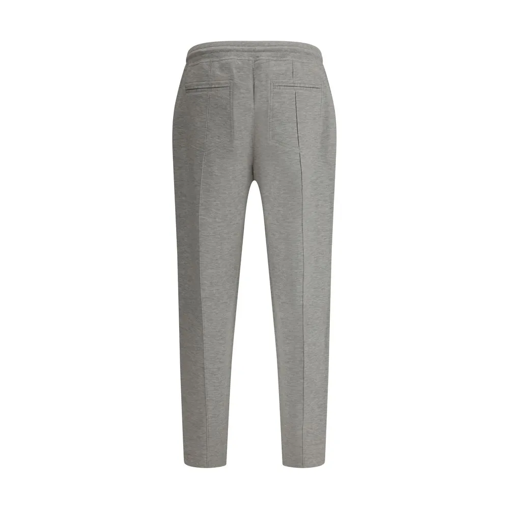 Sweatpants in cotton e cashmere