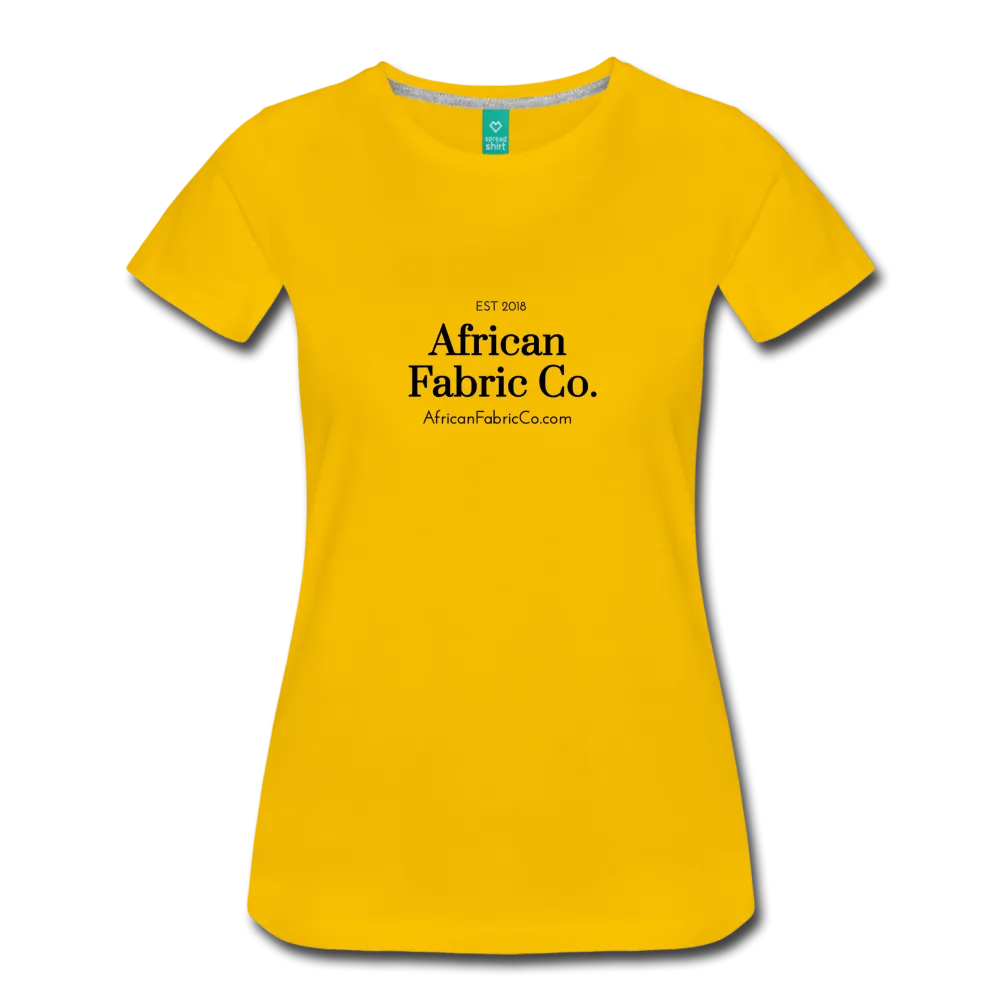 T-Shirt African Fabric Co. Women’s Premium  (Light)