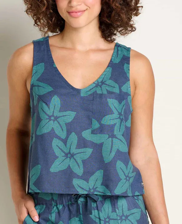 Taj Hemp Button Back Tank II - T1112406