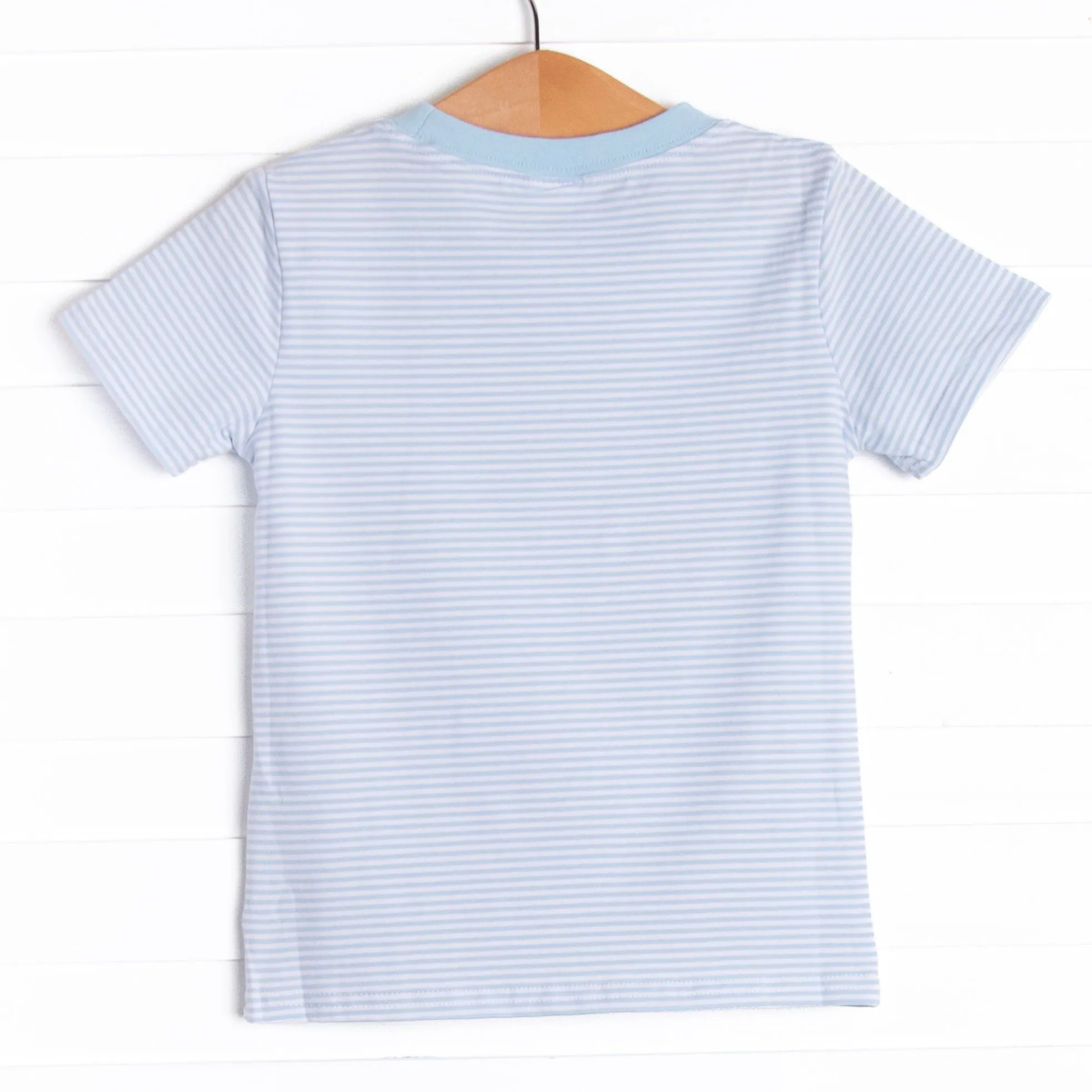 Take Flight Applique Top, Blue