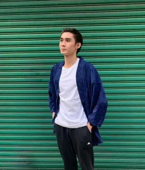 Take It Easy Icon Corduroy Kimono - Blue