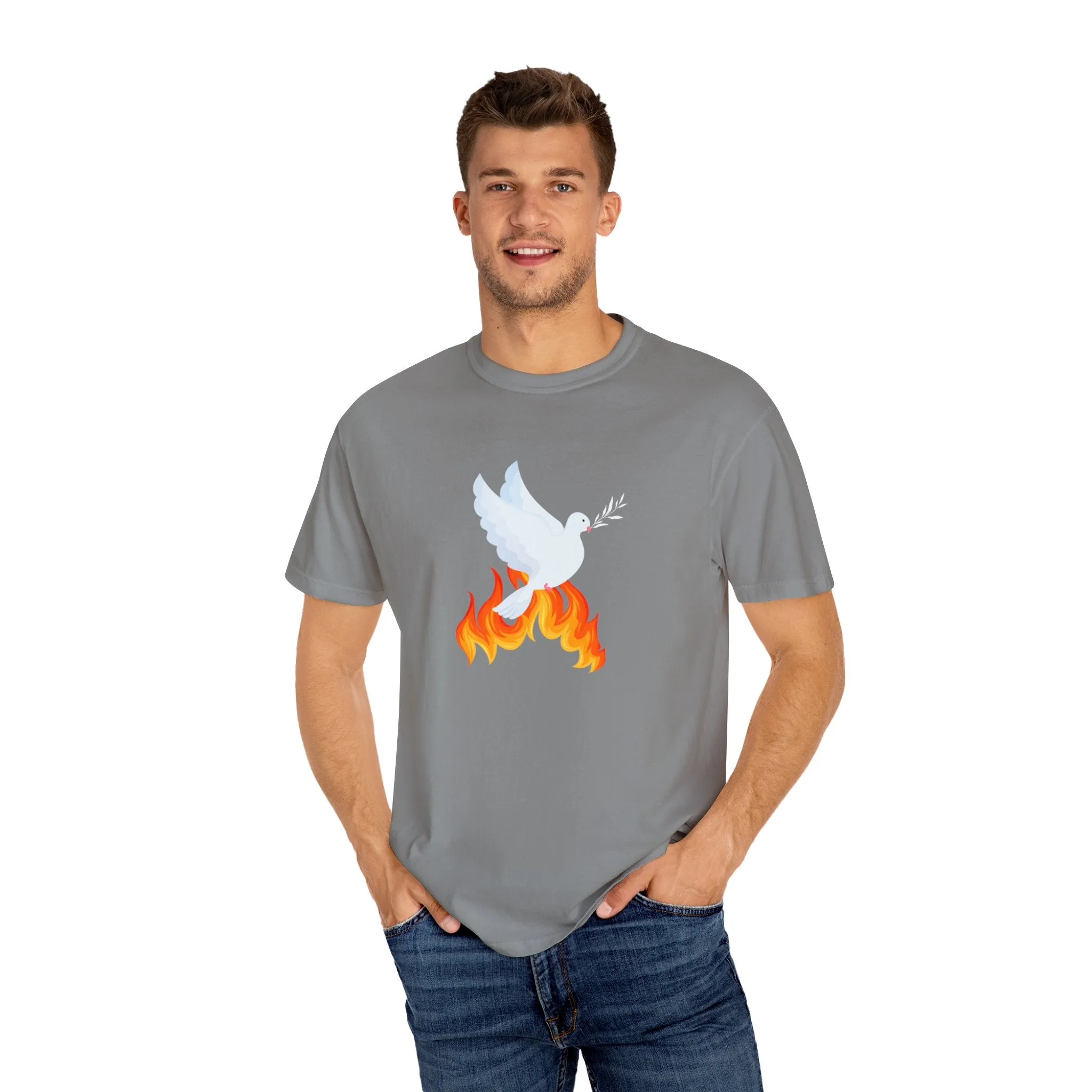 The Dove and Fire Tee