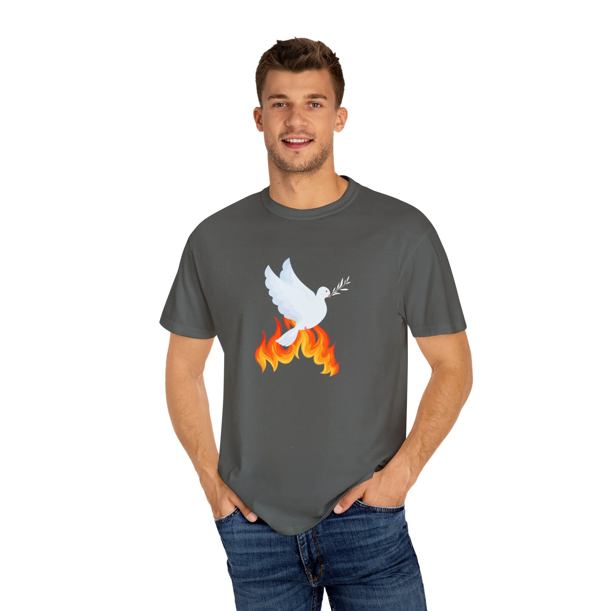 The Dove and Fire Tee