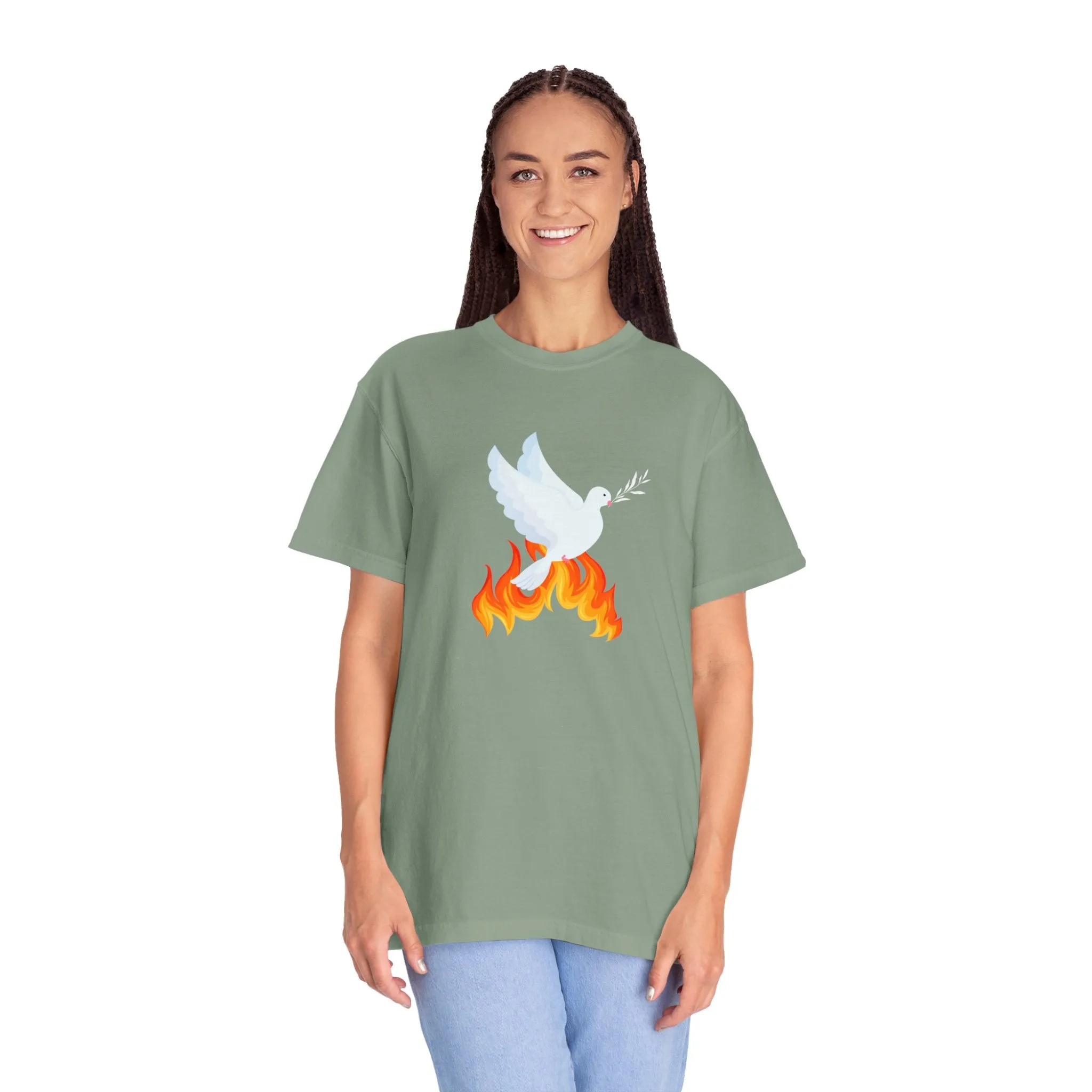 The Dove and Fire Tee