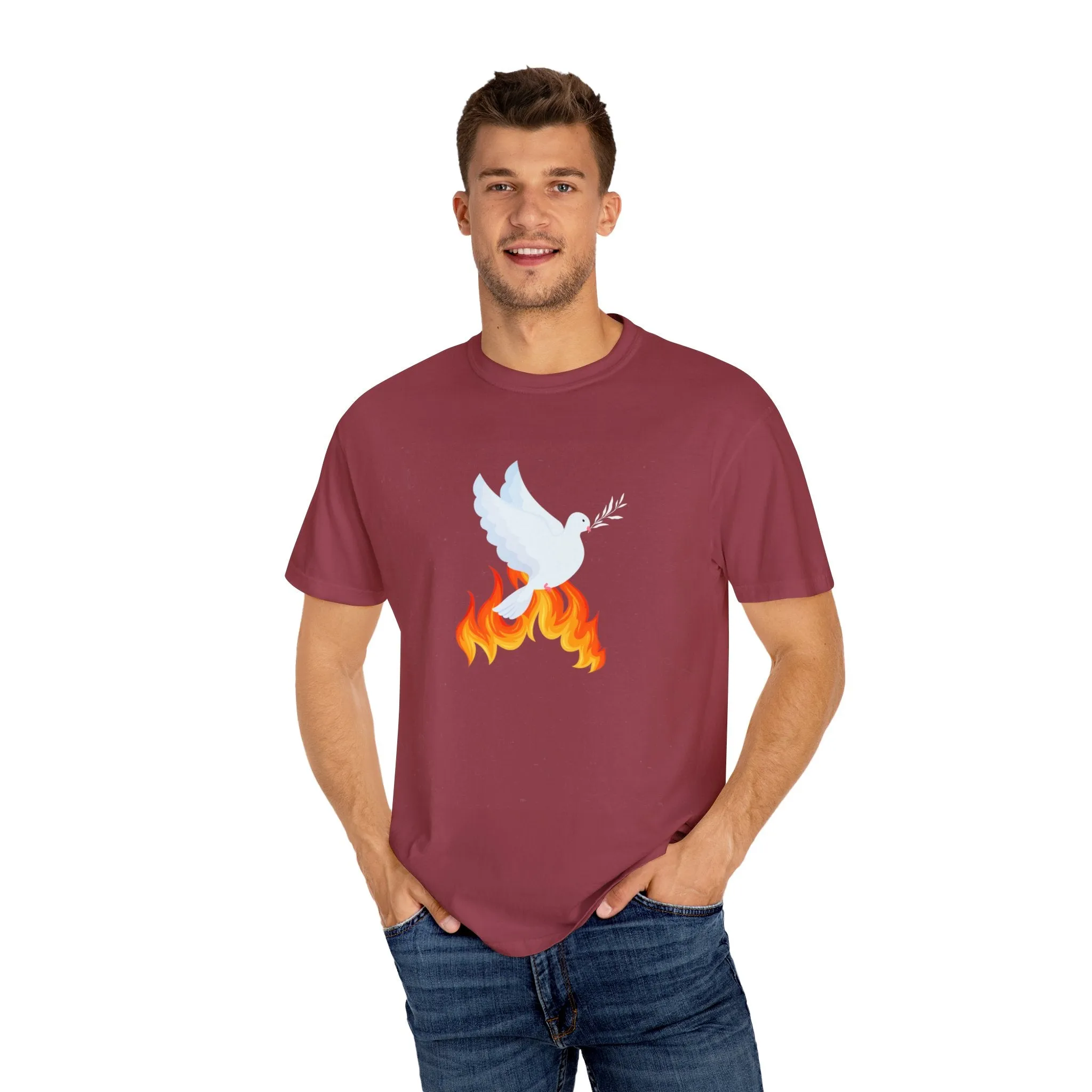 The Dove and Fire Tee